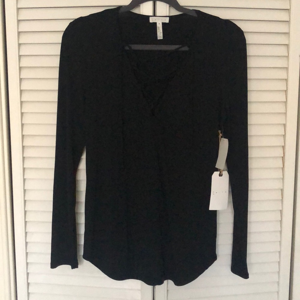 Leith v neck blouse